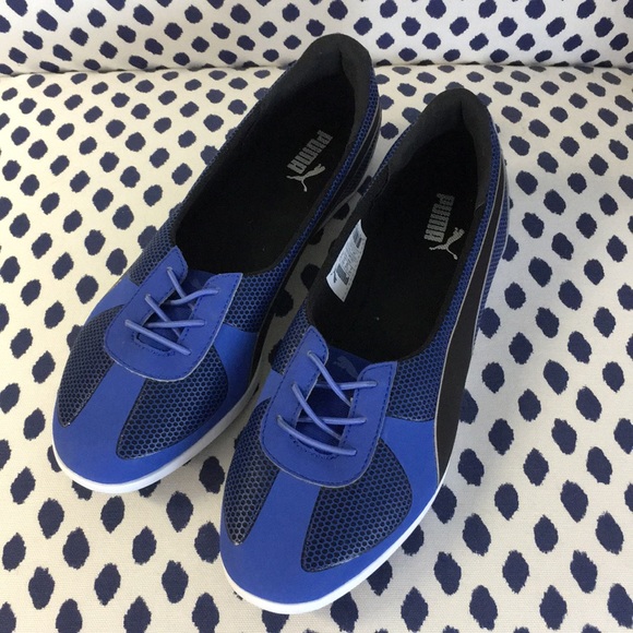Puma blue flats size 8.5